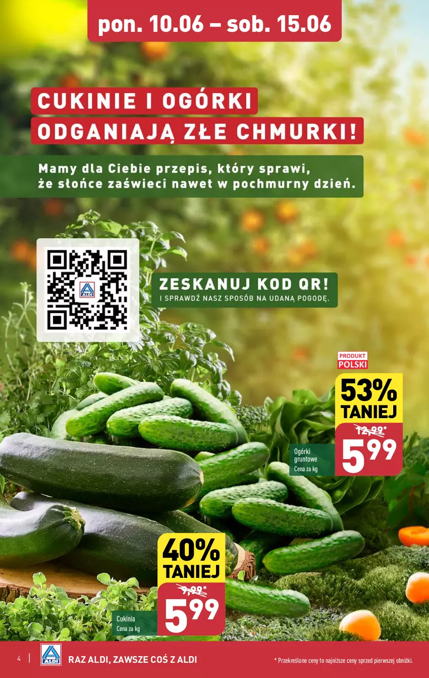 Gazetka promocyjna Aldi - Farmer ALDIK poleca świeże owoce i warzywa - ważna 10.06 do 15.06.2024 - strona 4 - produkty: Grunt