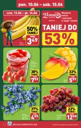 Gazetka promocyjna Aldi - Farmer ALDIK poleca świeże owoce i warzywa - Gazetka - ważna od 15.06 do 15.06.2024 - strona 2 - produkty: Banany, Warzywa, Winogrona, Owoce, Wino, Mango, Pomidory