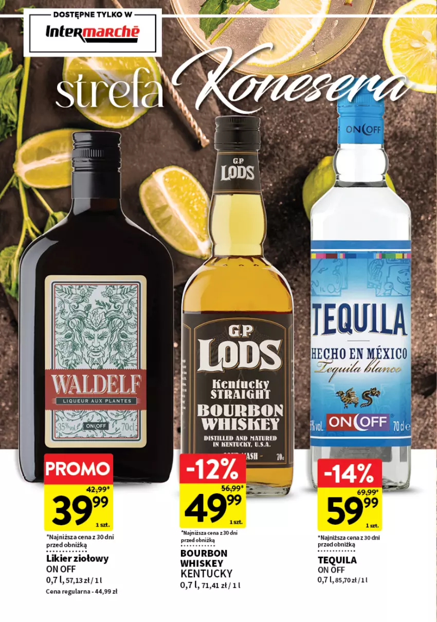 Gazetka promocyjna Intermarche - Lato pełne smaku - ważna 23.07 do 12.08.2026 - strona 10 - produkty: Bourbon, Likier, Tequila, Whiskey
