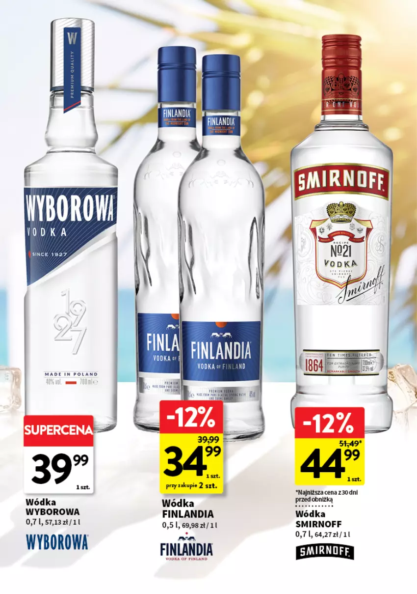 Gazetka promocyjna Intermarche - Lato pełne smaku - ważna 23.07 do 12.08.2026 - strona 3 - produkty: Finlandia, Wódka, Wyborowa