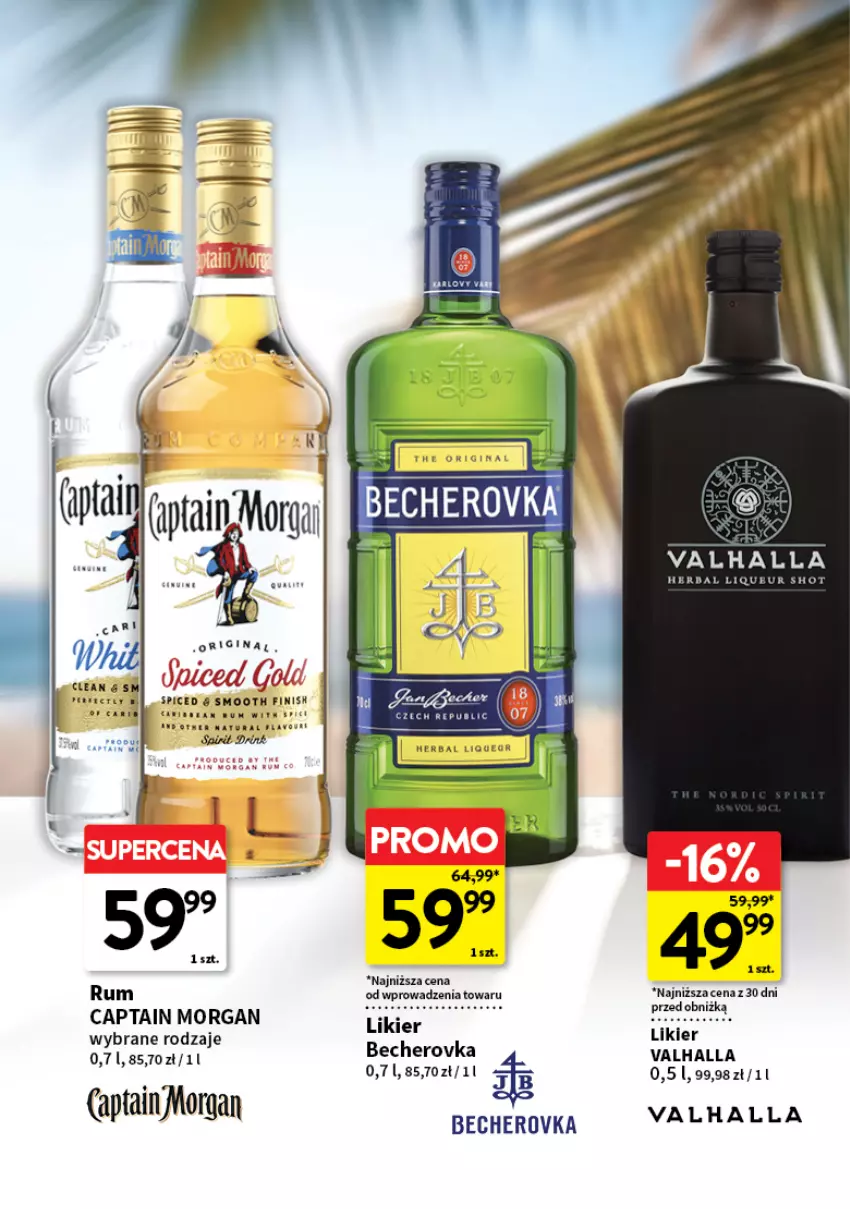 Gazetka promocyjna Intermarche - Lato pełne smaku - ważna 23.07 do 12.08.2026 - strona 4 - produkty: Captain Morgan, Finish, Likier, Rum