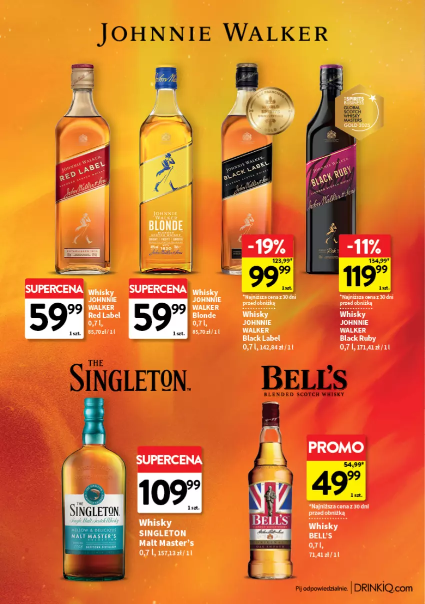 Gazetka promocyjna Intermarche - Lato pełne smaku - ważna 23.07 do 12.08.2026 - strona 8 - produkty: Bell, Johnnie Walker, Whisky