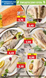 Gazetka promocyjna Lidl - GAZETKA - Gazetka - ważna od 16.04 do 16.04.2025 - strona 36 - produkty: Halibut, Sos, Por, Grenadier, Miruna, Stół, Pstrąg, Dorsz, Pstrąg łososiowy