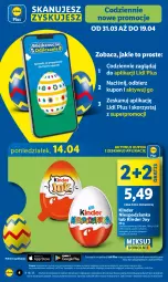 Gazetka promocyjna Lidl - GAZETKA - Gazetka - ważna od 16.04 do 16.04.2025 - strona 4 - produkty: Gra, Kinder