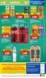 Gazetka promocyjna Lidl - GAZETKA - Gazetka - ważna od 16.04 do 16.04.2025 - strona 45 - produkty: Sok, Por, Mus, Gra, Cytryny, Clin, Portal, Coca-Cola, Napoje, LANA, Laur, Muszynianka, Napój gazowany, Mola, Woda gazowana, Tymbark, Aronia, Fanta, Kubuś, Woda, Sprite, Napój, Fa
