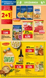 Gazetka promocyjna Lidl - GAZETKA - Gazetka - ważna od 16.04 do 16.04.2025 - strona 48 - produkty: Piec, Lubella, Makaron, Sos, Bell, Truskawki, Winiary, Przyprawa w płynie, Danio, Bella, Sos pieczeniowy