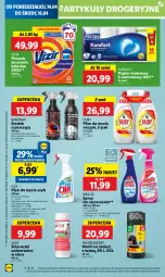 Gazetka promocyjna Lidl - GAZETKA - Gazetka - ważna od 16.04 do 16.04.2025 - strona 56 - produkty: Jan Niezbędny, Do mycia naczyń, Spray do czyszczenia, Papier, Worki na śmieci, Proszek do prania, Clin, Płyn do mycia naczyń, Papier toaletowy, Vizir, Worki na śmiec, Fairy, Płyn do mycia, Piekarnik, Flora, Grill, Nanomax, Fa