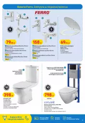 Gazetka promocyjna Castorama - Gazetka Castorama - Gazetka - ważna od 03.05 do 03.05.2021 - strona 13 - produkty: Kompakt WC, Bateria umywalkowa, Sok, Ser, Rum, Por, Telefon, Rama, Zestaw podtynkowy WC, Termos, Kask, Kosz, Deska wolnoopadająca, Tran, Szafka, Bateria wannowa, Bateria, Umywalka, Drzwi, Astor, Miska