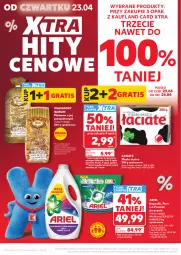 Gazetka promocyjna Kaufland - Gazetka tygodnia - Gazetka - ważna od 28.04 do 28.04.2026 - strona 4 - produkty: Makaron, Sok, Por, Gra, Proszek do prania, Babuni, Ariel, Masło