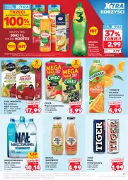 Gazetka promocyjna Kaufland - Gazetka tygodnia - Gazetka - ważna od 28.04 do 28.04.2026 - strona 57 - produkty: Nałęczowianka, Sok, Por, Tran, Sok jabłkowy, Tiger, Napój gazowany, Tymbark, Woda mineralna, Napój niegazowany, Woda, Waga, Napój, Hortex