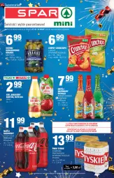 Gazetka promocyjna Spar - Spar-Mini - Gazetka - ważna od 05.01 do 05.01.2024 - strona 1 - produkty: Piwa, Piwo, Krakus, Sok, Ser, Gin, Gra, Coca-Cola, Tyskie, Sok jabłkowy, Lorenz