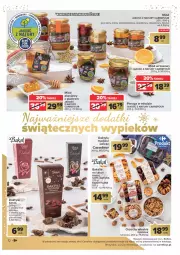 Gazetka promocyjna Carrefour - Gazetka Światowe smaki na talerzu - Gazetka - ważna od 24.12 do 24.12.2022 - strona 12 - produkty: Orzechy włoskie, Piernik, Rum, Gry, Whiskey, Daktyle, Miód, Bianka