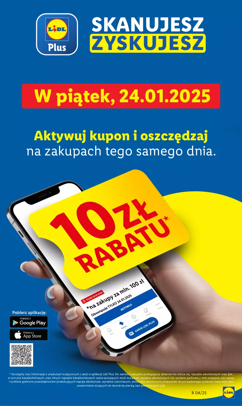 Gazetka promocyjna Lidl - GAZETKA - ważna 23.01 do 26.01.2025 - strona 3 - produkty: Gra, Karmi, Napoje, Znicz