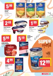 Gazetka promocyjna Spar - Spar - Gazetka - ważna od 16.04 do 16.04.2025 - strona 5 - produkty: Krakus, Sok, Ser, Por, Danone, Sokołów, Jogurt, Parówki, Szynka, Serek, Sport, Hochland, Fanta, Danio, Berlinki, Lisner, Fa