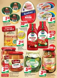 Gazetka promocyjna Dino - Gazetka - Gazetka - ważna od 20.10 do 20.10.2021 - strona 8 - produkty: Sałatka, Ketchup, Krakus, Sos, Ser, Gra, Kukurydza konserwowa, Pasztet, Szynka konserwowa, Sałatka warzywna, Sałat, Szynka, Pudliszki, Graal, Gala, Olej, Heinz, Kukurydza, Danie gotowe