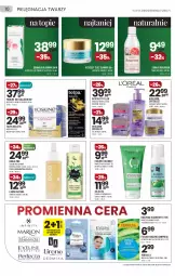 Gazetka promocyjna Drogerie Natura - Gazetka Drogerie Natura - Gazetka - ważna od 25.08 do 25.08.2021 - strona 10 - produkty: Makijaż, Hydrożelowe płatki pod oczy, Krem do twarzy, Top, Ser, Rum, Eveline, Bielenda, Róża, Perfecta, Maska do twarzy, Serum, Tołpa, Tonik, Tonik do twarzy, Dermika, Krem pod oczy, Lirene, Maska, Yoskine, Fa