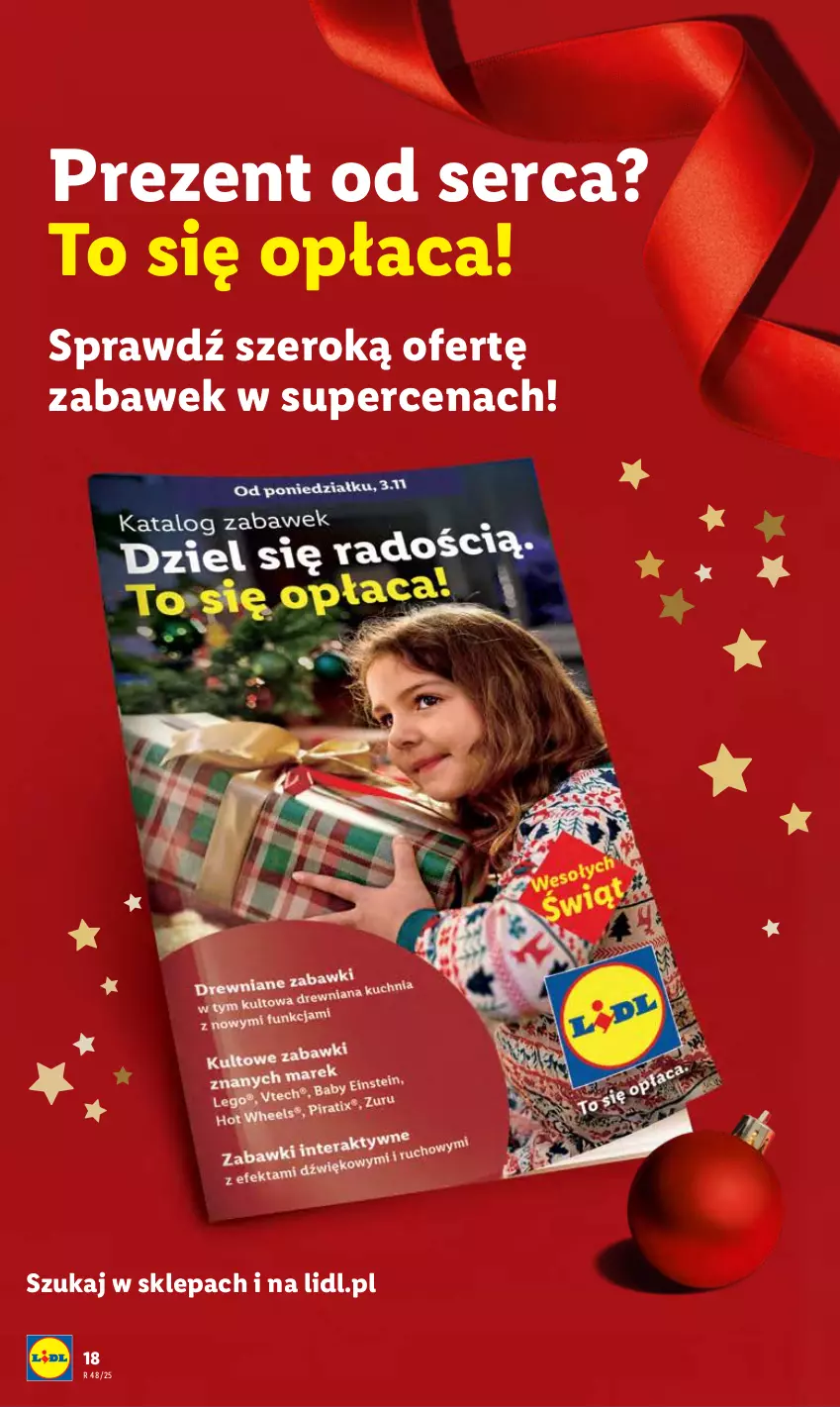 Gazetka promocyjna Lidl - GAZETKA - ważna 24.11 do 26.11.2025 - strona 18 - produkty: Ser