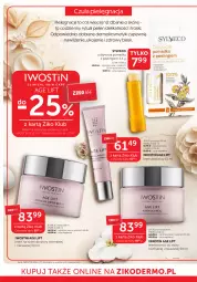 Gazetka promocyjna Ziko - Gazetka Ziko Dermo - Gazetka - ważna od 19.02 do 19.02.2025 - strona 16 - produkty: Ser, Krem na noc, Iwostin, Peeling, Krem pod oczy, Krem na dzień