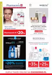 Gazetka promocyjna Ziko - Gazetka Ziko Dermo - Gazetka - ważna od 19.02 do 19.02.2025 - strona 4 - produkty: Ser, Acer, Bioderma, Pharmaceris, La Roche-Posay, Sesderma