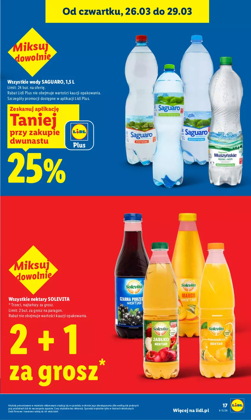 Gazetka promocyjna Lidl - Gazetka ważna od 26.03 do 29.03 - ważna 26.03 do 29.03.2026 - strona 17 - produkty: Nektar