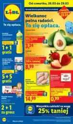 Gazetka promocyjna Lidl - Gazetka ważna od 26.03 do 29.03 - Gazetka - ważna od 29.03 do 29.03.2026 - strona 1 - produkty: Kurczak, Kujawski, Gra, Cukier, Kuchnia, Truskawki, Mlekovita, Olej rzepakowy, Cukierki, Masło, Olej, Kinder, Mleko