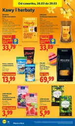 Gazetka promocyjna Lidl - Gazetka ważna od 26.03 do 29.03 - Gazetka - ważna od 29.03 do 29.03.2026 - strona 66 - produkty: Torebka, Kawa rozpuszczalna, Kawa ziarnista, Kawa mielona, Kawa, Czekolada, Baton, Herbata, Fa