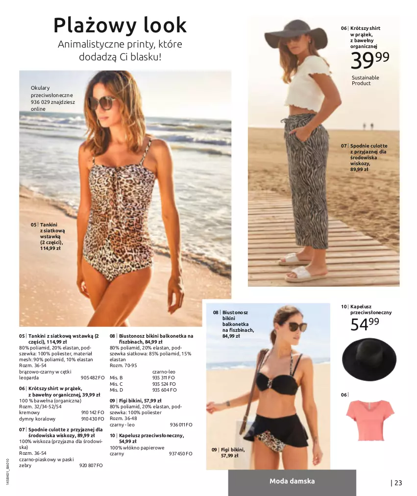 Gazetka promocyjna Bonprix - Twoje lato – twój look! - ważna 30.05 do 30.11.2022 - strona 25 - produkty: Bikini, Biustonosz, Figi, Papier, Spodnie, Wełna