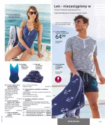 Gazetka promocyjna Bonprix - Twoje lato – twój look! - Gazetka - ważna od 30.11 do 30.11.2022 - strona 11 - produkty: Ręcznik kąpielowy, Szorty, Kostium, T-shirt, Wełna, Ręcznik