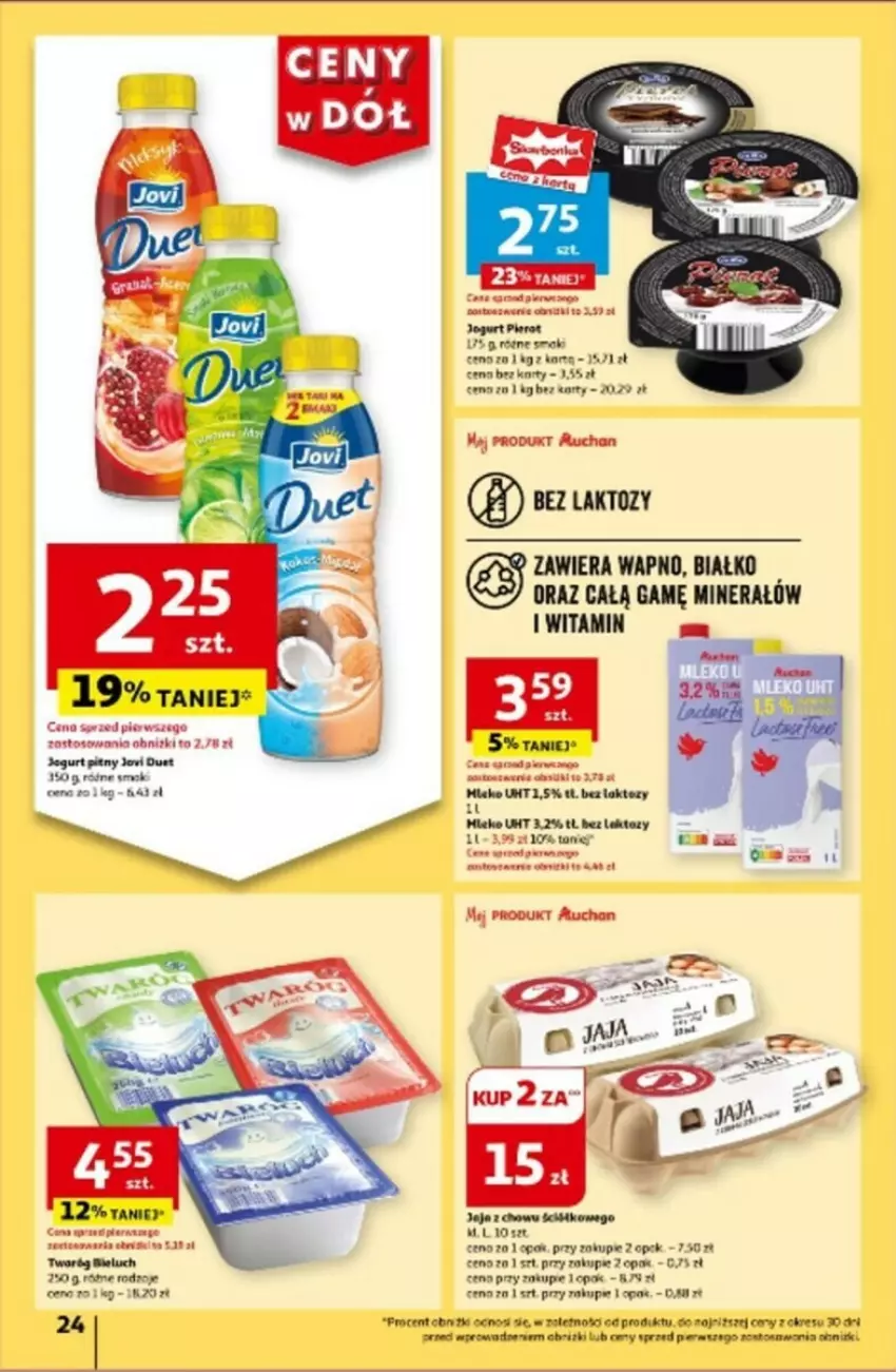Gazetka promocyjna Auchan - ważna 25.07 do 31.07.2024 - strona 19 - produkty: Fa, Jaja, Kakao