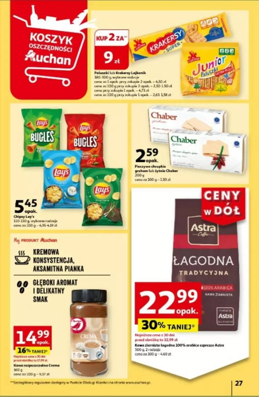 Gazetka promocyjna Auchan - ważna 25.07 do 31.07.2024 - strona 22 - produkty: Aksam, Gra, Lajkonik