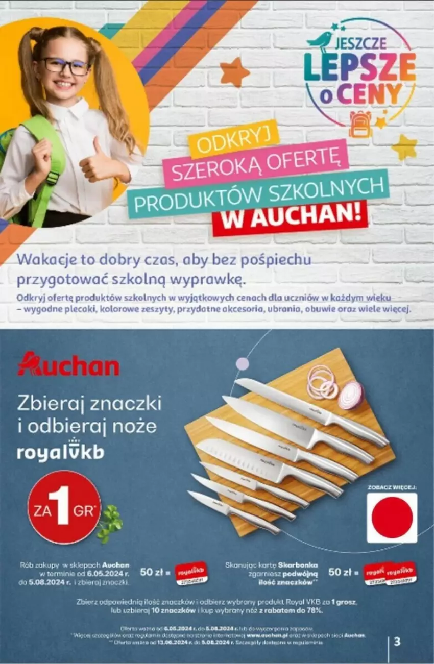 Gazetka promocyjna Auchan - ważna 25.07 do 31.07.2024 - strona 23 - produkty: Fa, Noż, Obuwie, Piec, Plecak, Ubrania