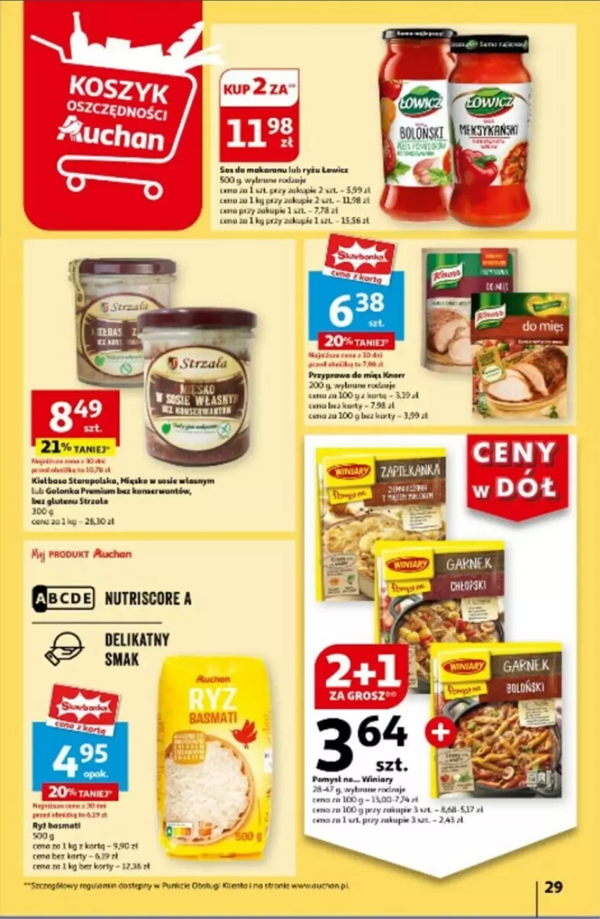 Gazetka promocyjna Auchan - ważna 25.07 do 31.07.2024 - strona 25 - produkty: Koc, Makaron, Pur, Ser