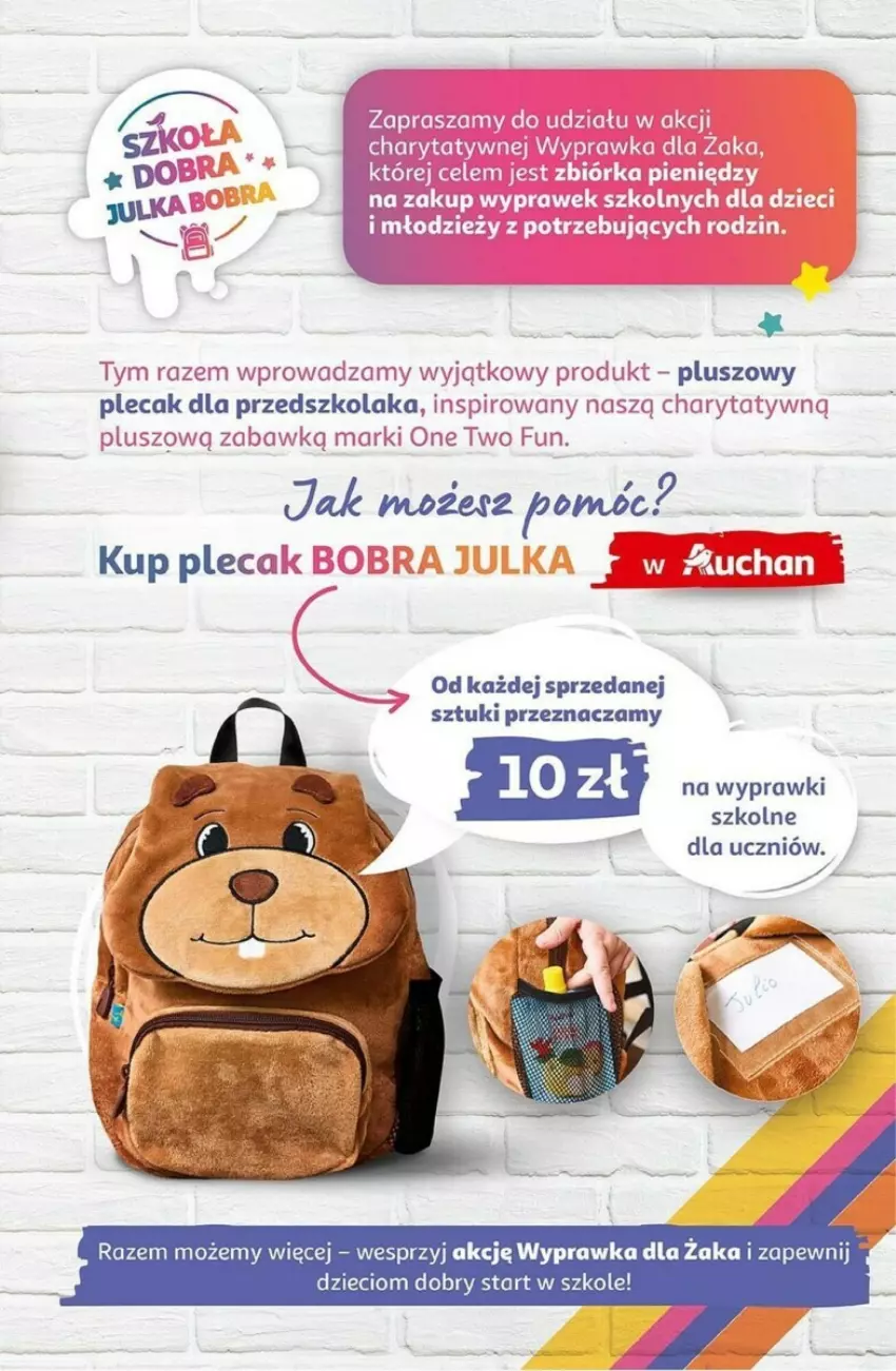 Gazetka promocyjna Auchan - ważna 25.07 do 31.07.2024 - strona 33 - produkty: Dzieci, Fa, Ole!, Orka, Plecak