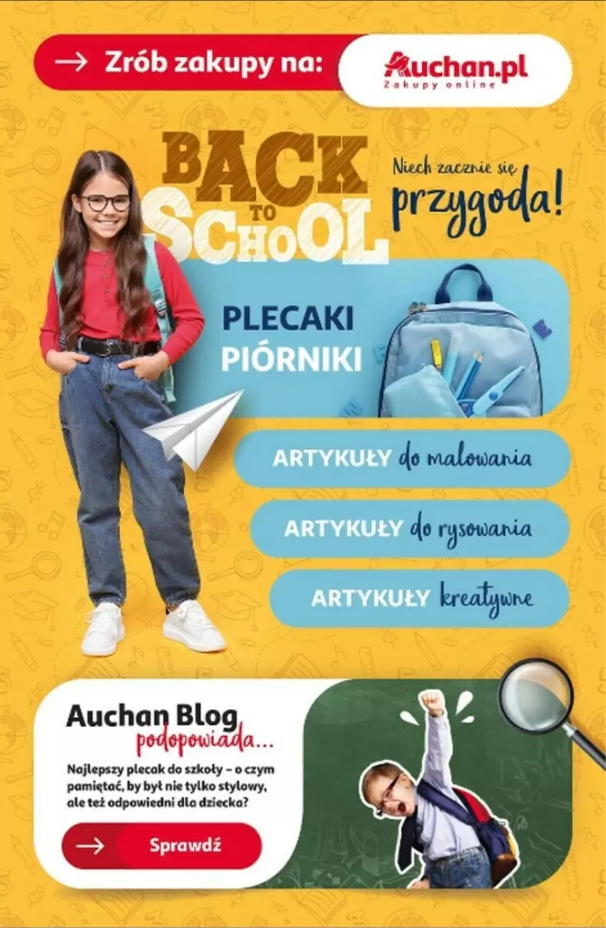 Gazetka promocyjna Auchan - ważna 25.07 do 31.07.2024 - strona 37 - produkty: Mięta, Plecak
