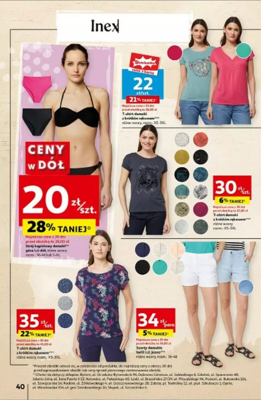 Gazetka promocyjna Auchan - ważna 25.07 do 31.07.2024 - strona 43 - produkty: Atomic, Dada, KOBO, T-shirt
