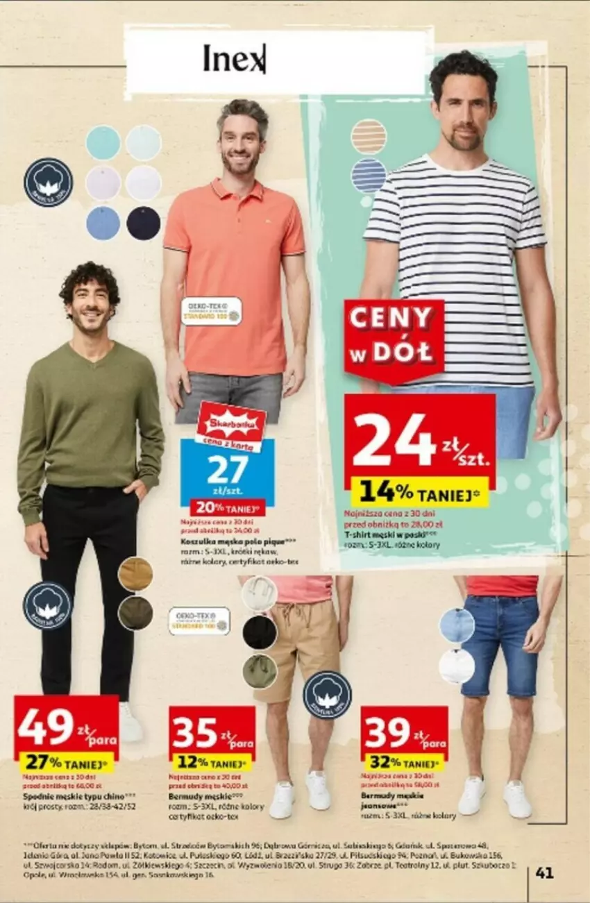 Gazetka promocyjna Auchan - ważna 25.07 do 31.07.2024 - strona 44 - produkty: Fa, T-shirt