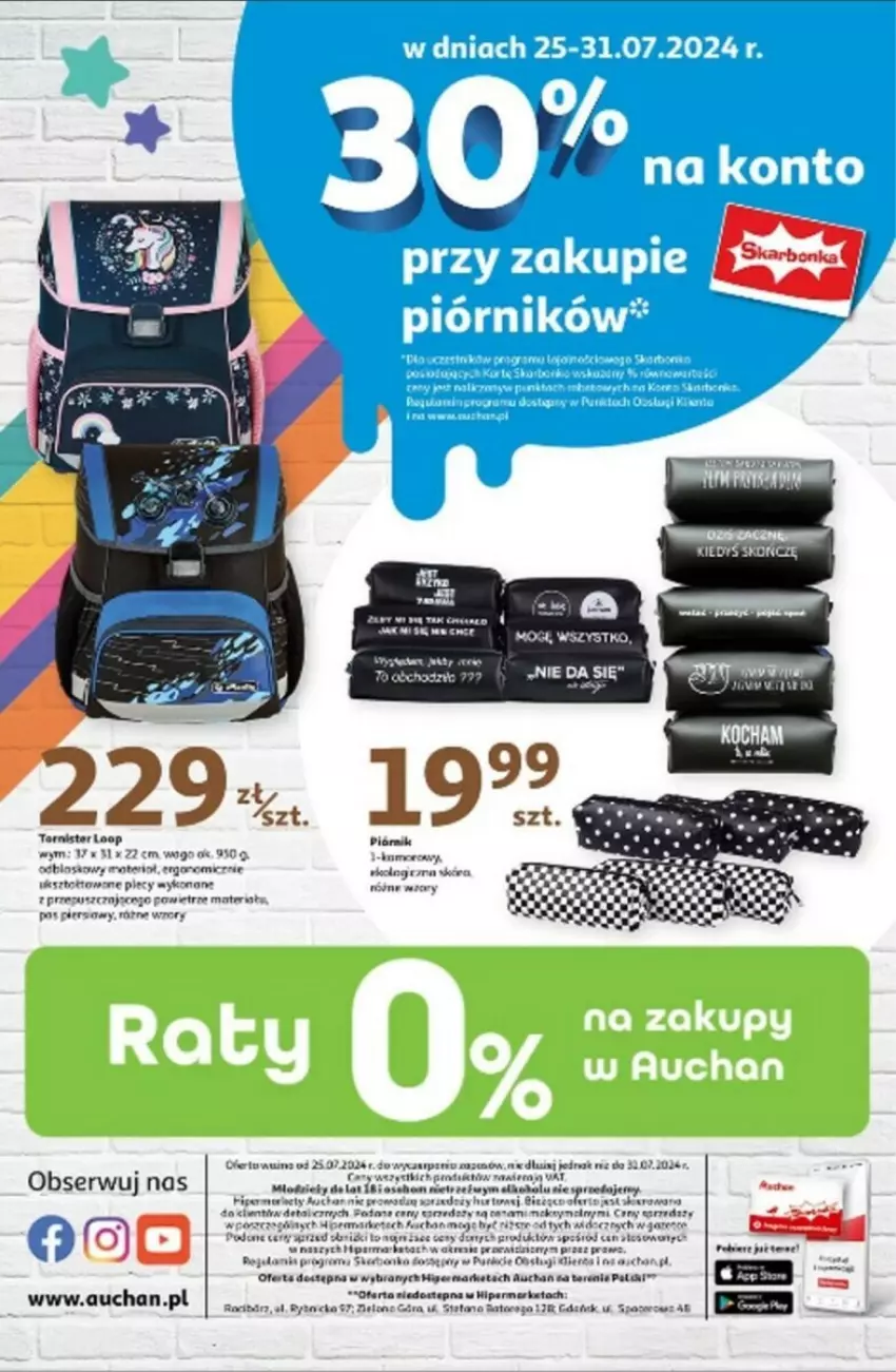 Gazetka promocyjna Auchan - ważna 25.07 do 31.07.2024 - strona 61 - produkty: Fa, RYOR, Tera