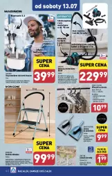 Gazetka promocyjna Aldi - Artykuły przemysłowe i tekstylia - Gazetka - ważna od 13.07 do 13.07.2024 - strona 10 - produkty: Piec, Odkurzacz, Ubrania, Top, Gin, Inka, Rura, Słuchawki, Wieszak, Szczotka, Dzieci, Lanki, Dźwig