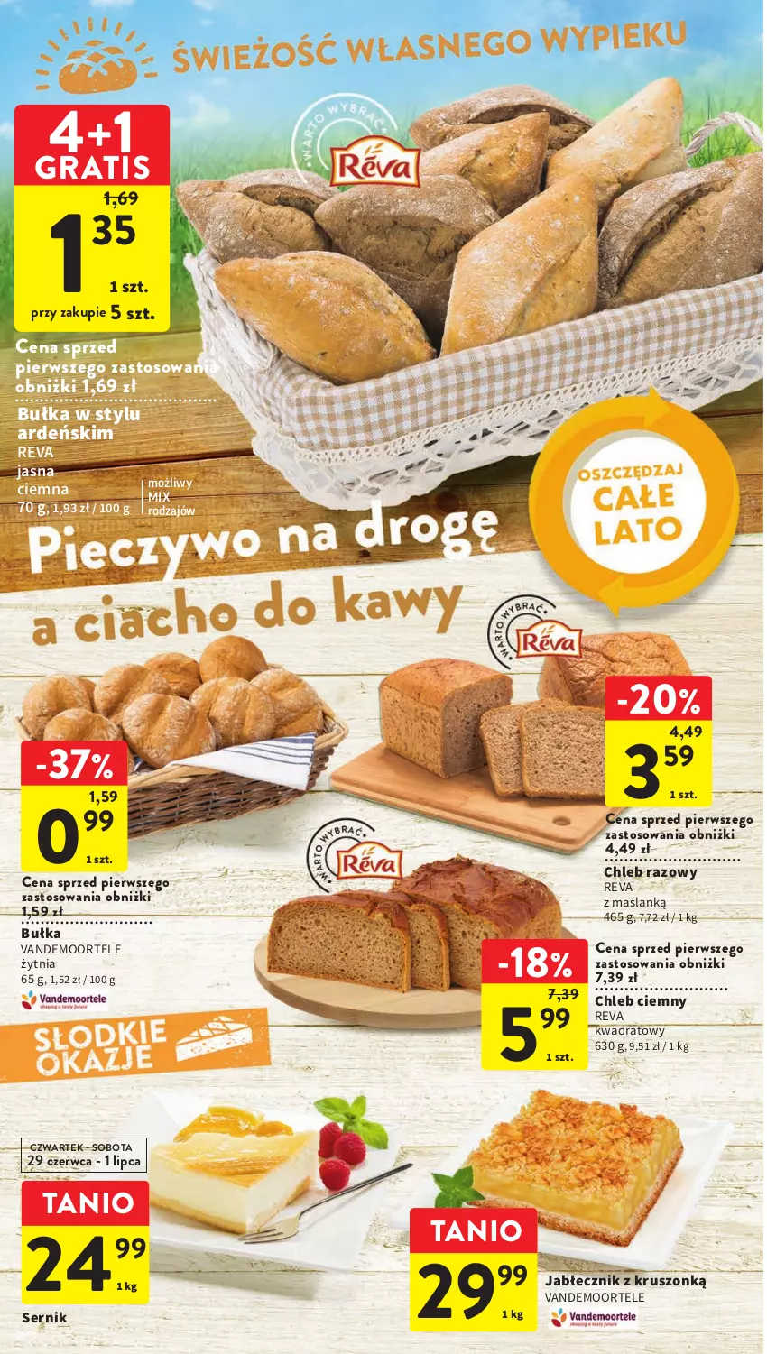 Gazetka promocyjna Intermarche - Gazetka Intermarche - ważna 29.06 do 05.07.2023 - strona 22 - produkty: Bułka, Chleb, Gra, Ser