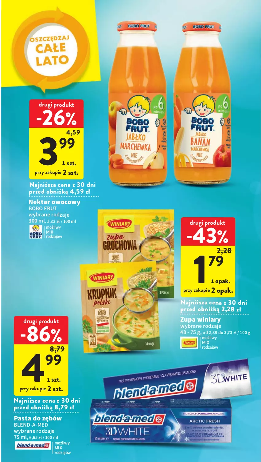 Gazetka promocyjna Intermarche - Gazetka Intermarche - ważna 29.06 do 05.07.2023 - strona 39 - produkty: Blend-a-Med, Nektar, Pasta do zębów, Winiary, Zupa