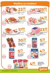 Gazetka promocyjna Gama - Gazetka Gama - Gazetka - ważna od 18.08 do 18.08.2023 - strona 3 - produkty: Piec, Warzywa, Ser, Gra, Pieczeń rzymska, Parówki, Kiełbasa szynkowa, Szynka konserwowa, Szynka, Tarczyński, Morliny, Boczek, Danio, Kabanos, Kiełbasa