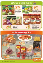 Gazetka promocyjna Gama - Gazetka Gama - Gazetka - ważna od 18.08 do 18.08.2023 - strona 7 - produkty: Piec, Ketchup, Sos, Sok, Gra, Sokołów, Winiary, Sałat, Pulpety, Kaszanka, Pudliszki, Grill, Kasza, Kiełbasa, Knorr, Kiełbasa śląska, Fa