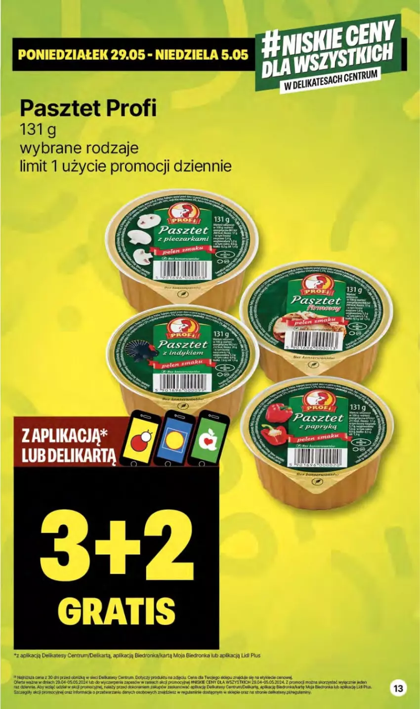 Gazetka promocyjna Delikatesy Centrum - NOWA GAZETKA Delikatesy Centrum od 2 maja! 2-8.05.2024 - ważna 02.05 do 08.05.2024 - strona 13 - produkty: Fa, Orka, Pasztet, Rum