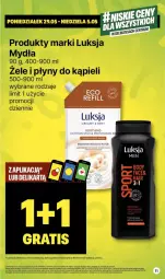 Gazetka promocyjna Delikatesy Centrum - NOWA GAZETKA Delikatesy Centrum od 2 maja! 2-8.05.2024 - Gazetka - ważna od 08.05 do 08.05.2024 - strona 11 - produkty: Mydło w płynie, Mleczko, Mydło, Luksja
