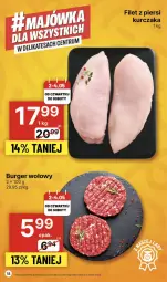 Gazetka promocyjna Delikatesy Centrum - NOWA GAZETKA Delikatesy Centrum od 2 maja! 2-8.05.2024 - Gazetka - ważna od 08.05 do 08.05.2024 - strona 18 - produkty: Kurczak, Filet z piersi kurczaka, Burger