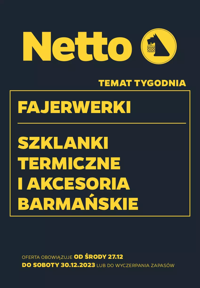 Gazetka promocyjna Netto - Akcesoria i dodatki - ważna 27.12 do 30.12.2023 - strona 1 - produkty: Fa, Lanki