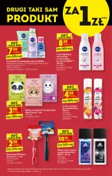 Gazetka promocyjna Biedronka - W tym tygodniu - Gazetka - ważna od 27.06 do 27.06.2021 - strona 43 - produkty: Woda perfumowana, Makijaż, Sok, Perfum, Adidas, Szynka, Mleczko, Tonik, Szampon, Maszynka, Fanta, Suchy szampon, Woda, Maska, Niuqi, Nivea, Fa