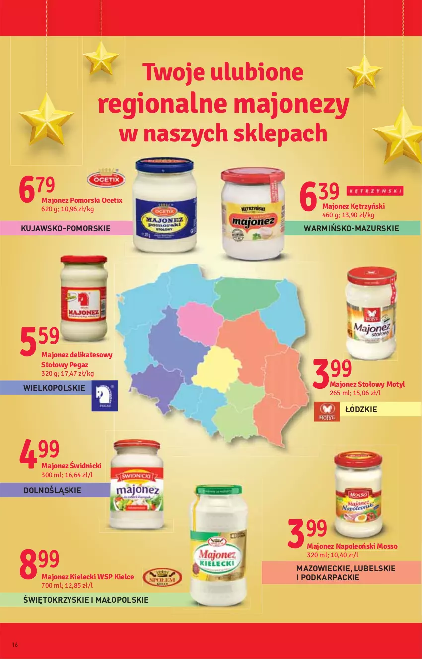 Gazetka promocyjna Stokrotka - Supermarket - ważna 02.12 do 08.12.2021 - strona 16 - produkty: Karp, Majonez