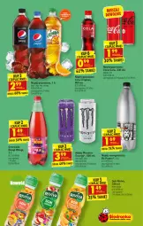 Gazetka promocyjna Biedronka - W tym tygodniu - Gazetka - ważna od 24.07 do 24.07.2021 - strona 39 - produkty: Sok, Rum, Gin, Napój energetyczny, Mirinda, Coca-Cola, , Pepsi, Oranżada, Napój gazowany, Napój