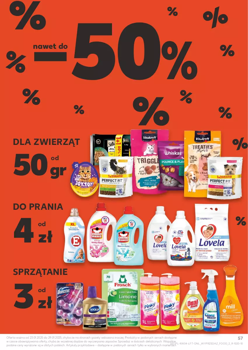 Gazetka promocyjna Kaufland - Gazetka tygodnia - ważna 23.01 do 29.01.2025 - strona 57 - produkty: Sprzątanie